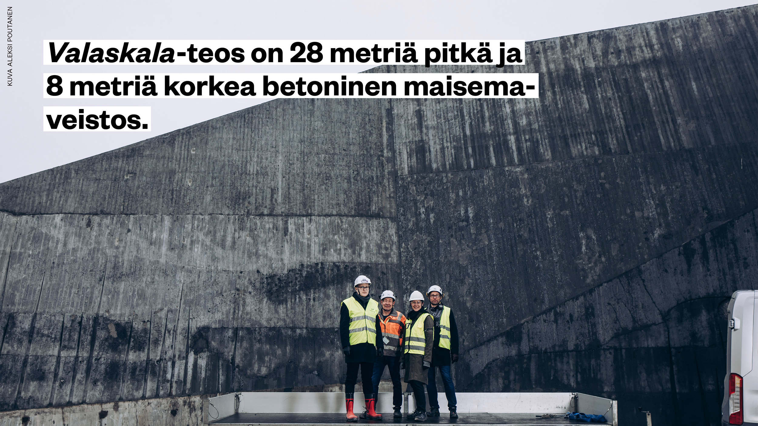 Redi-kauppakeskuksen taideteos Valaskala