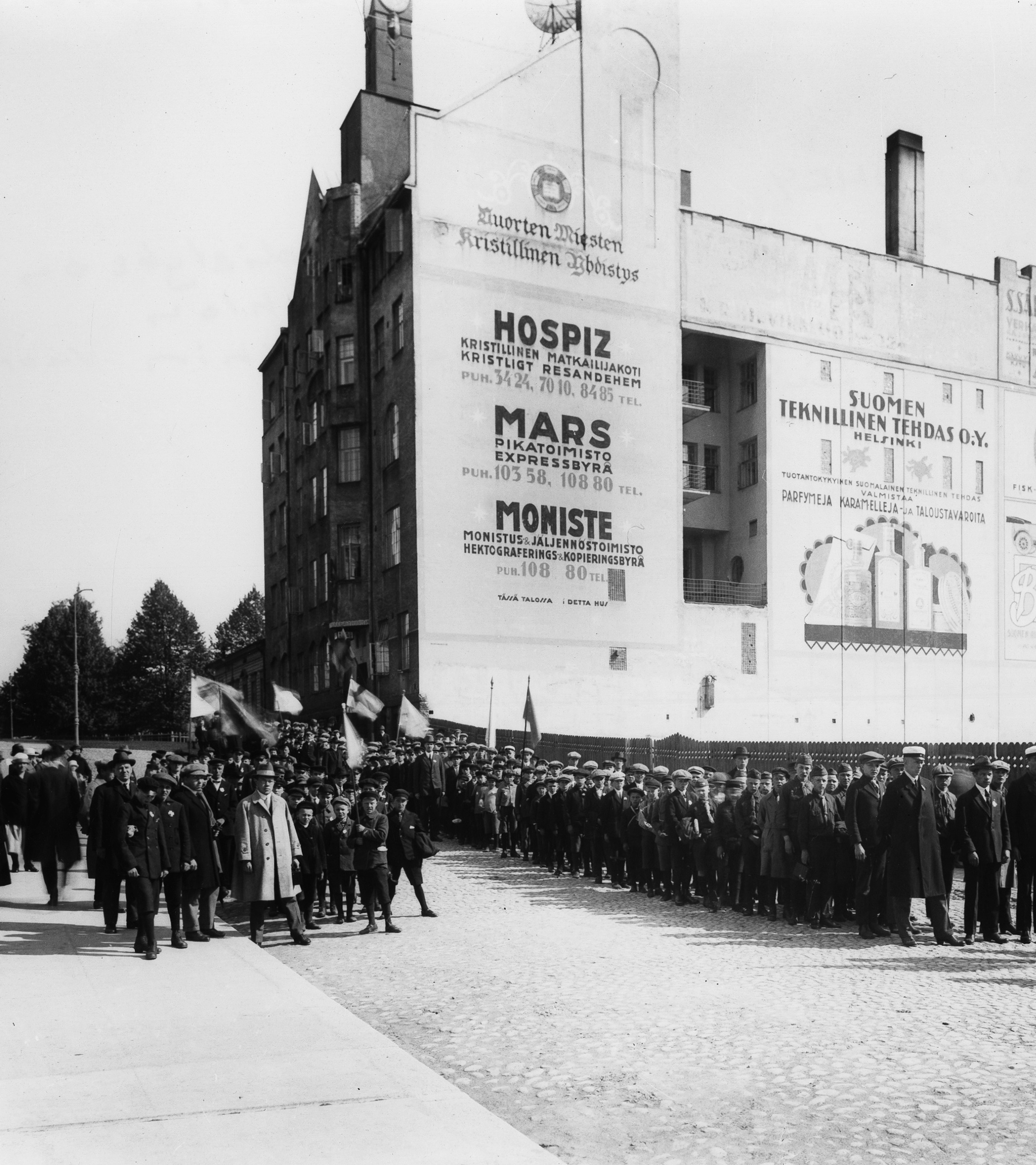 Kuva Hospizista vuodelta 1923. Tekijä: Rosenberg Harald.