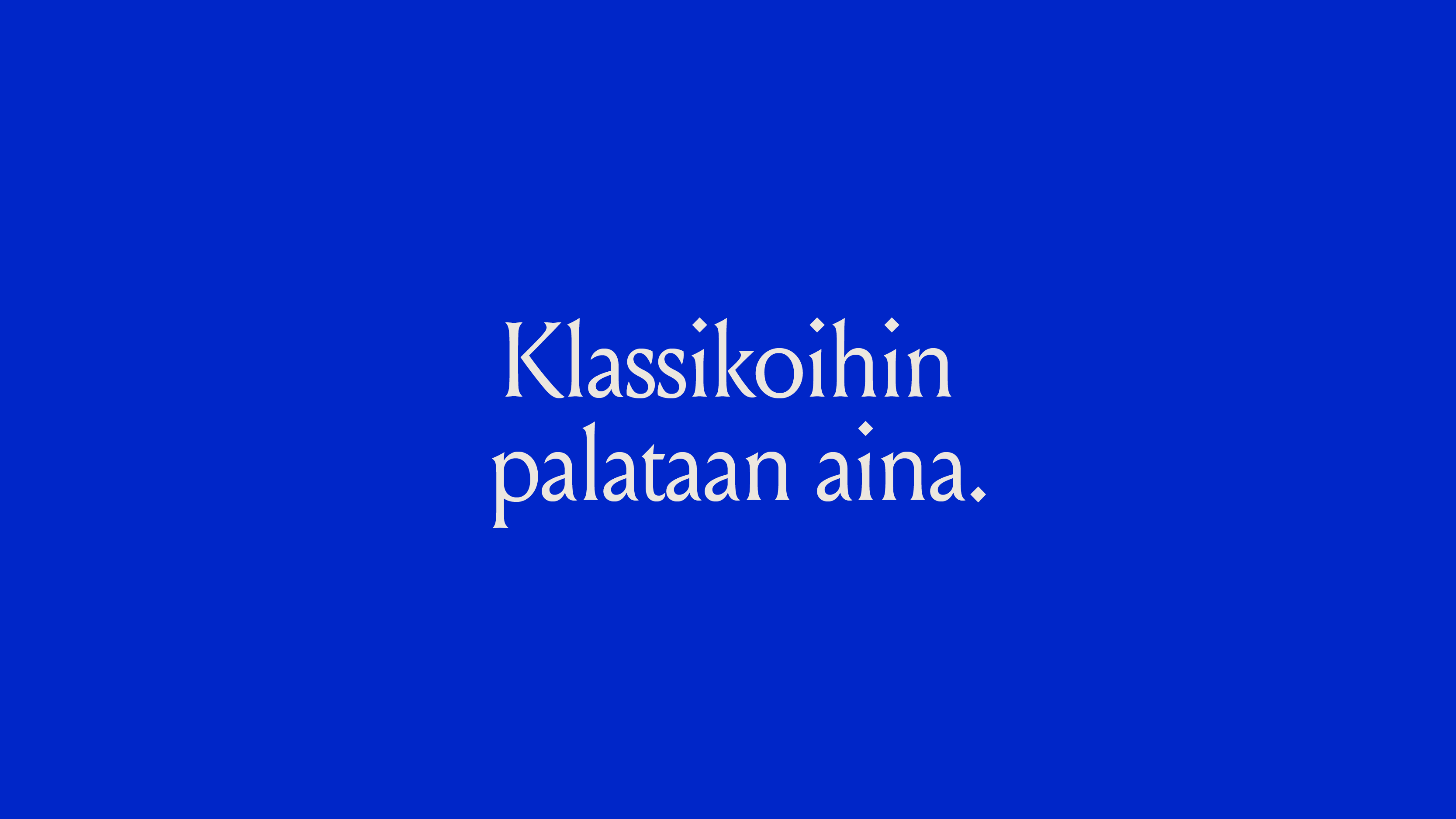 Hotel Arthurin slogan on Klassikoihin palataan aina.